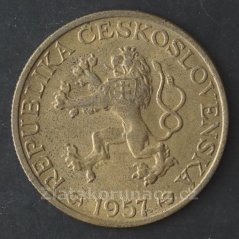 1 koruna 1957
