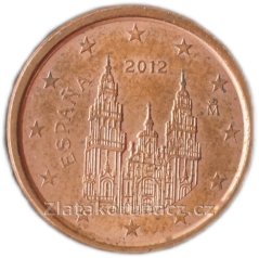 Španělsko - 1 Cent 2012