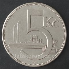 5 koruna 1938