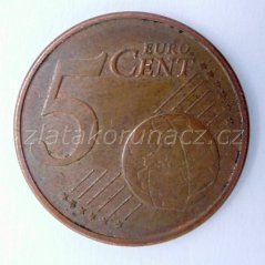 Německo - 5 cent 2010 J