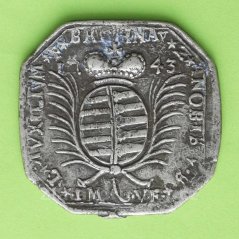 1 gulden 1743