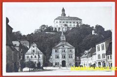 Náchod - Náměstí, zámek, stromy