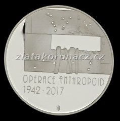 2017 - 200Kč Operace Anthropoid Proof