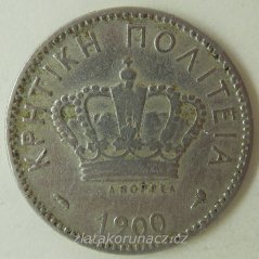 Řecko - 20 lepta 1900 A