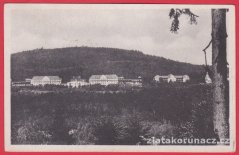 Sanatorium v Jevíčku - pohled z dálky