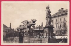 Klagenfurt - Dračí kašna
