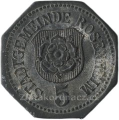 Německo - Rosenheim - 5 pfennig b.d. (1917)