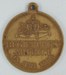 Německo - Friedrich III.- nastoupení vlády- 15.juni 1888