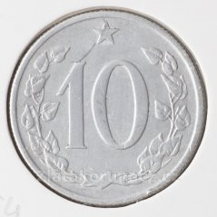 10 haléř 1966