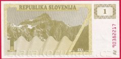 Slovinsko - 1 Tolar 1990