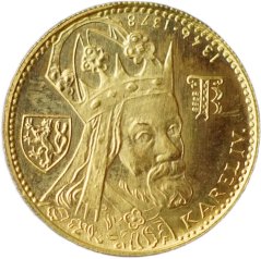 1 Dukát Karel IV. - 1978