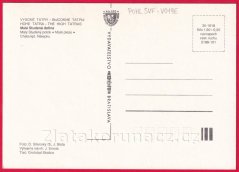 Vysoké Tatry - Chata kpt. Nálepku