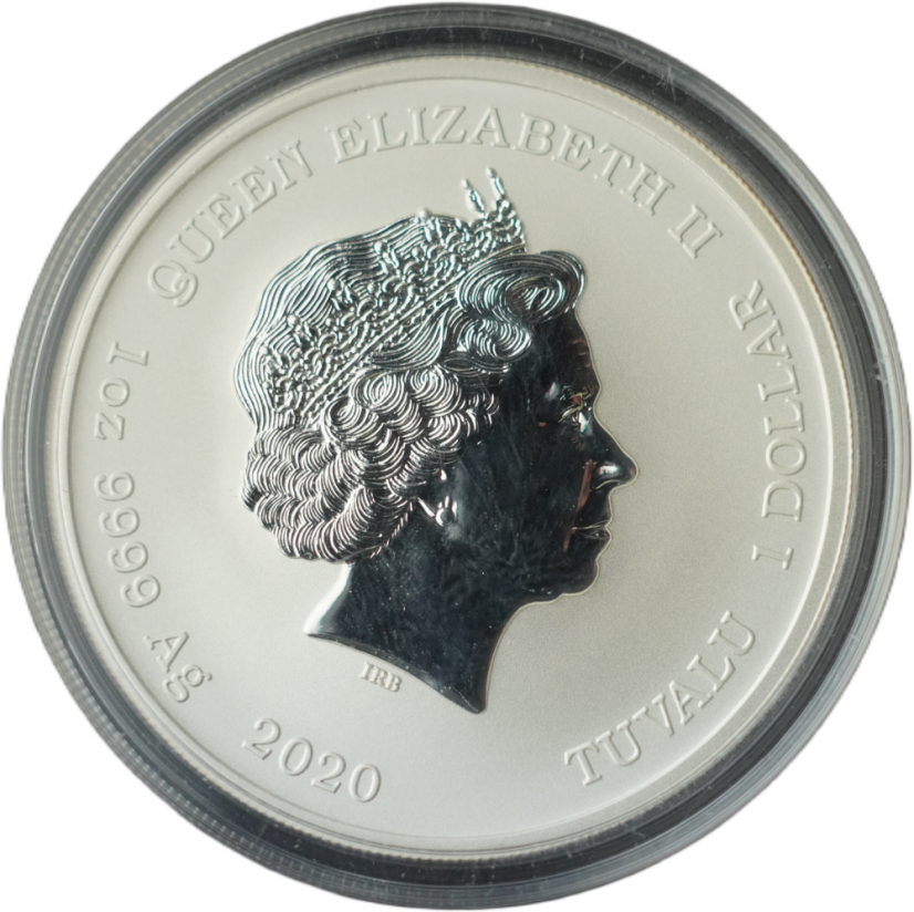 Krusty the Clown- 1 Dollar Tuvalu 2020