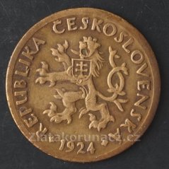 10 haléř 1924
