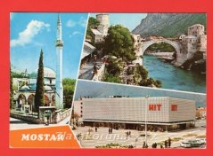 Bosna a Hercegovia - Mostar - minaret, Starý most, HIT