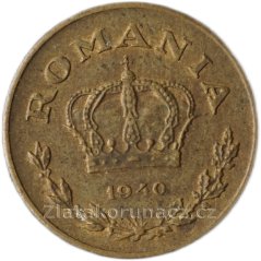 Rumunsko - 1 leu 1940
