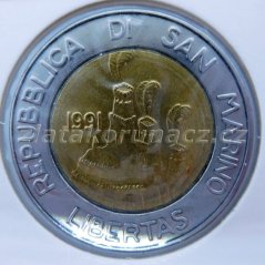 San Marino - 500 Lir 1991
