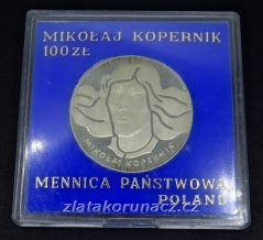 Polsko - 100 zlotych 1974 - Mikolaj Kopernik