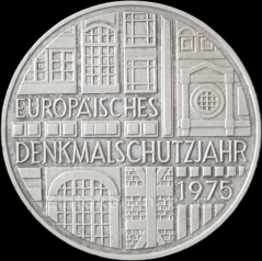 5 marka-1975 F - Europäisches Denkmalschutziahr