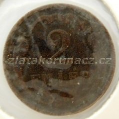 Maďarsko - 2 fillér 1930 BP