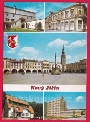 Nový Jičín - zámek, hotel Praha, Masarykovo náměstí, hotel Na salaši, hotel Kalač