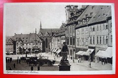 Cheb - Náměstí, radnice