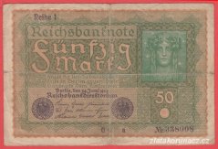 Německo - 50 mark 24.6.1919 - série OPa-pořadí 1