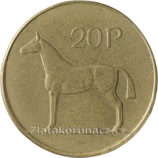 Irsko - 20 pence 1998
