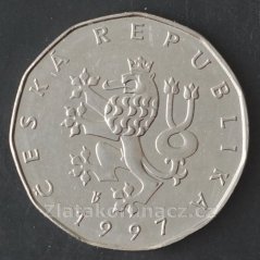 2 koruna 1997