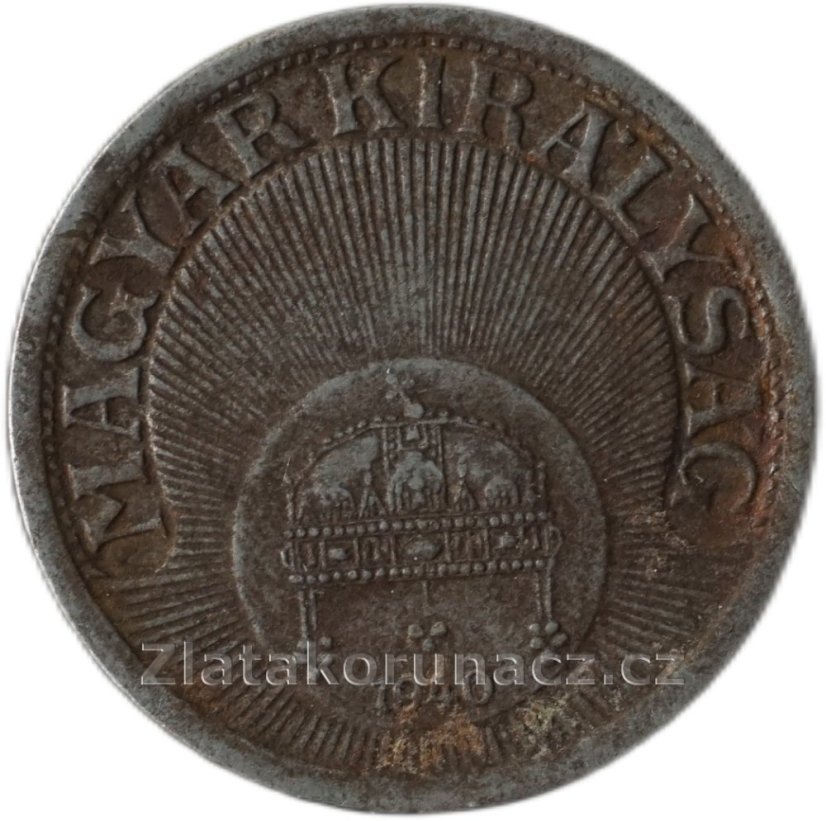 Maďarsko - 10 fillér 1940 BP