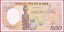 Centrální Afrika - 500 Francs 1989