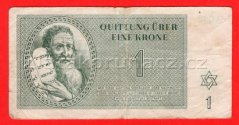 1 K - Terezínská poukázka A 032