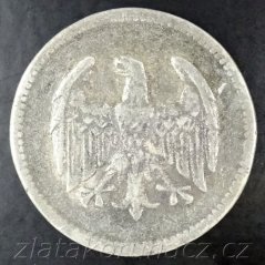 Německo- Výmar-1 marka-1924 F - Dobová kopie