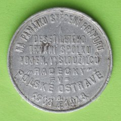 Polská Ostrava-Na památku svěcení praporu