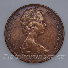 New Zealand - 2 cents 1971