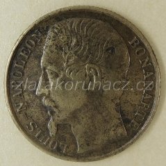 Francie - Žeton - Luis Napoleon Bonaparte