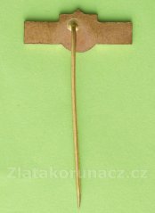 Vynikající pracovník - Uranové doly Příbram jehla