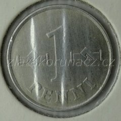 Finsko - 1 penni 1977