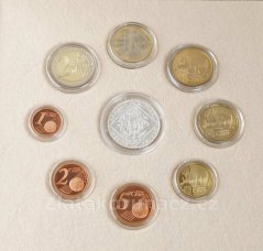Sada dřevěná 2017 - Slovenské euromince 2017 proof like