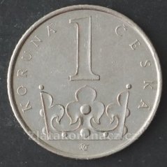 1 koruna 2006
