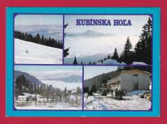 Kubínská Hoľa - zasněžená