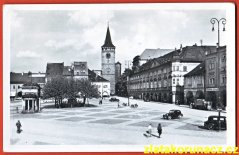 Jičín - Náměstí, domy
