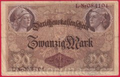 Německo - 20 mark 5.8.1914 - série L