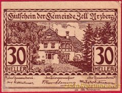 Zell-Arzberg - 30 haléřů - 1920