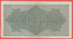 Německo - 1000 mark 15.9.1922 - série Cb-DV