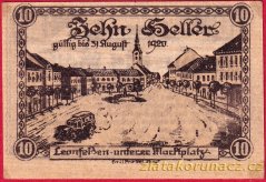Leonfelden - 10 haléřů - 1920