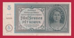 5 korun 1940 A 020