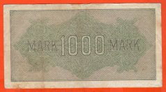 Německo - 1000 mark 15.9.1922 - série Ge-VL