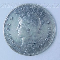 Argentina - 20 centavos 1882