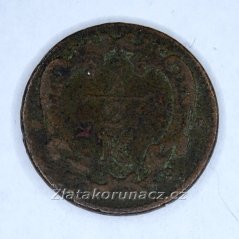 1/2 krejcar b.l.-varianta